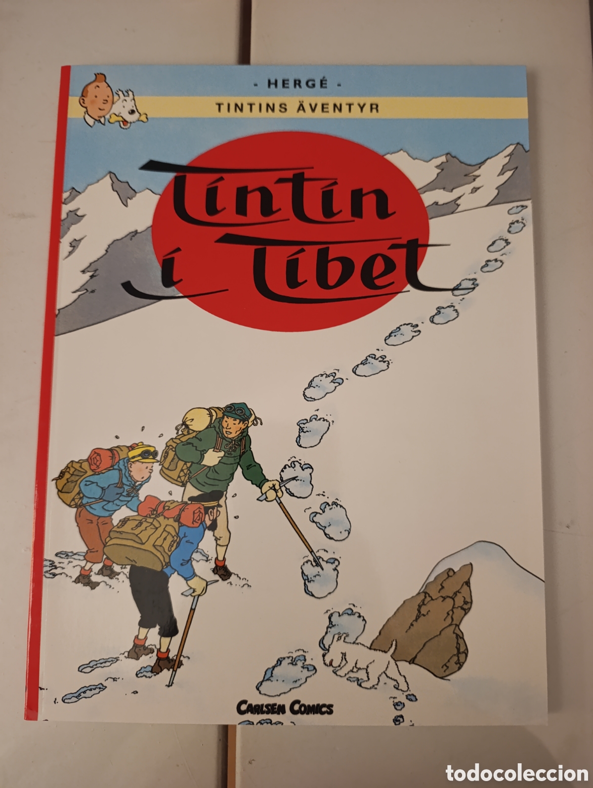 C&oacute;mics: TINTIN IDIOMAS - SUECO - TINTIN EN EL TIBET / I TIBET