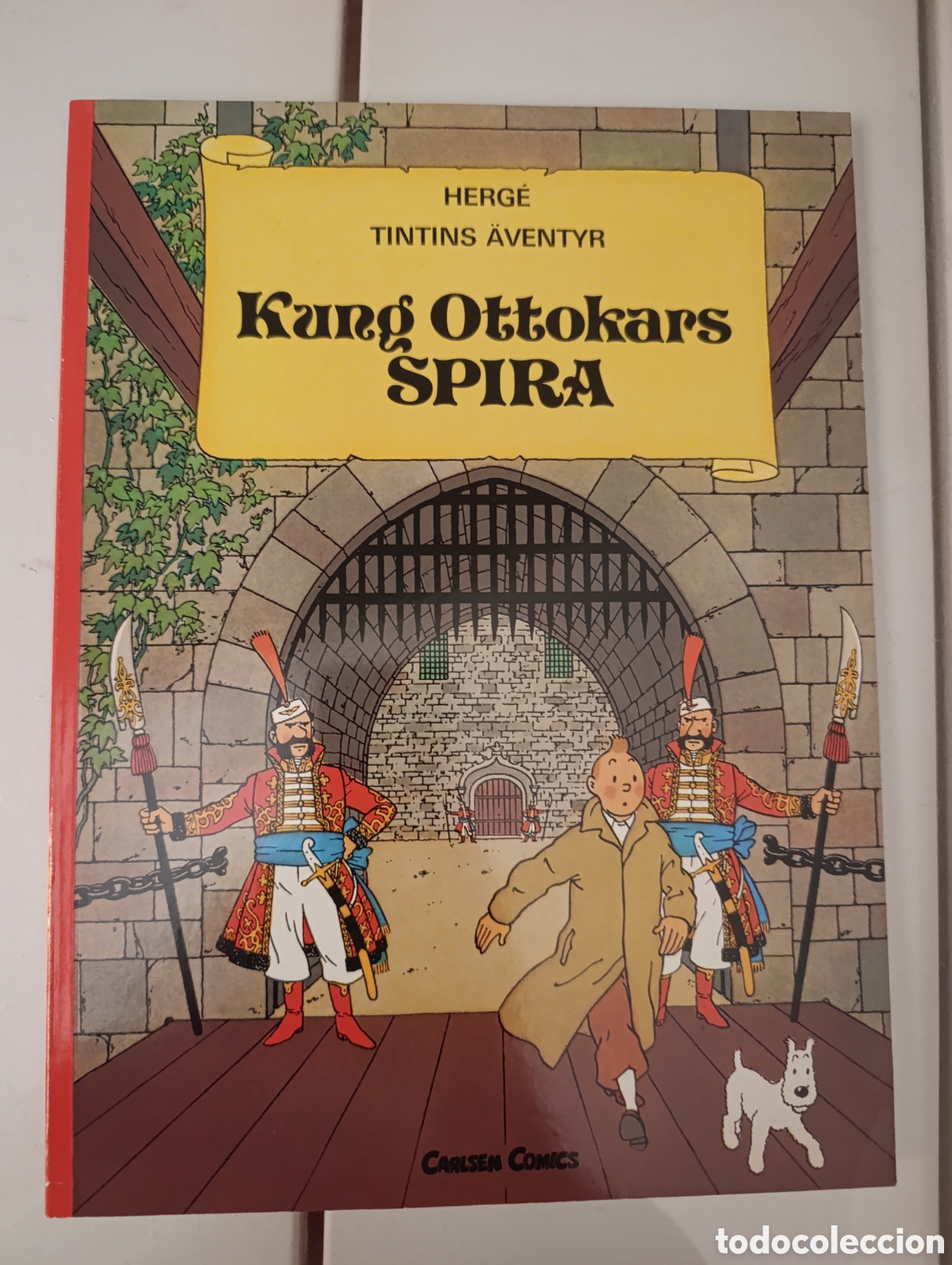 C&oacute;mics: TINTIN IDIOMAS - SUECO - EL CETRO DE OTTOKAR / KANG OTTOKARS SPIRA
