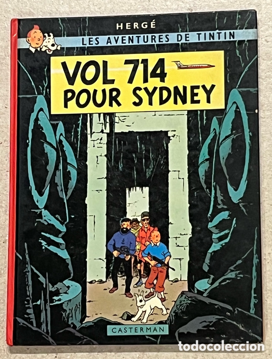 C&oacute;mics: LES AVENTURES DE TINTIN - VOL 714 POUR SYDNEY - HERG&Eacute; - CASTERMAN 1968 - BELGICA