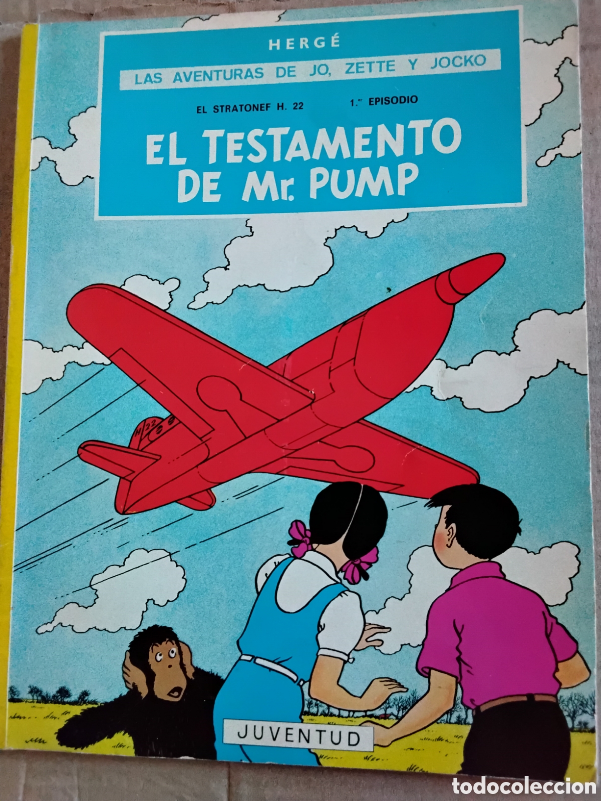 C&oacute;mics: EL TESTAMENTO DE MR. PUMP. HERG&Eacute;. 2&ordf; EDICI&Oacute;N. 1974
