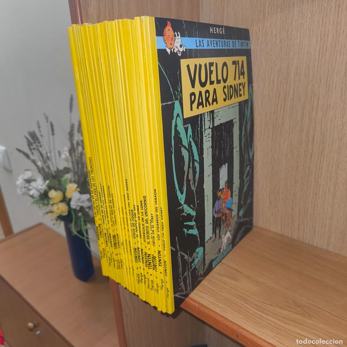 C&oacute;mics: Colecci&oacute;n completa Tint&iacute;n 23 c&oacute;mics en r&uacute;stica