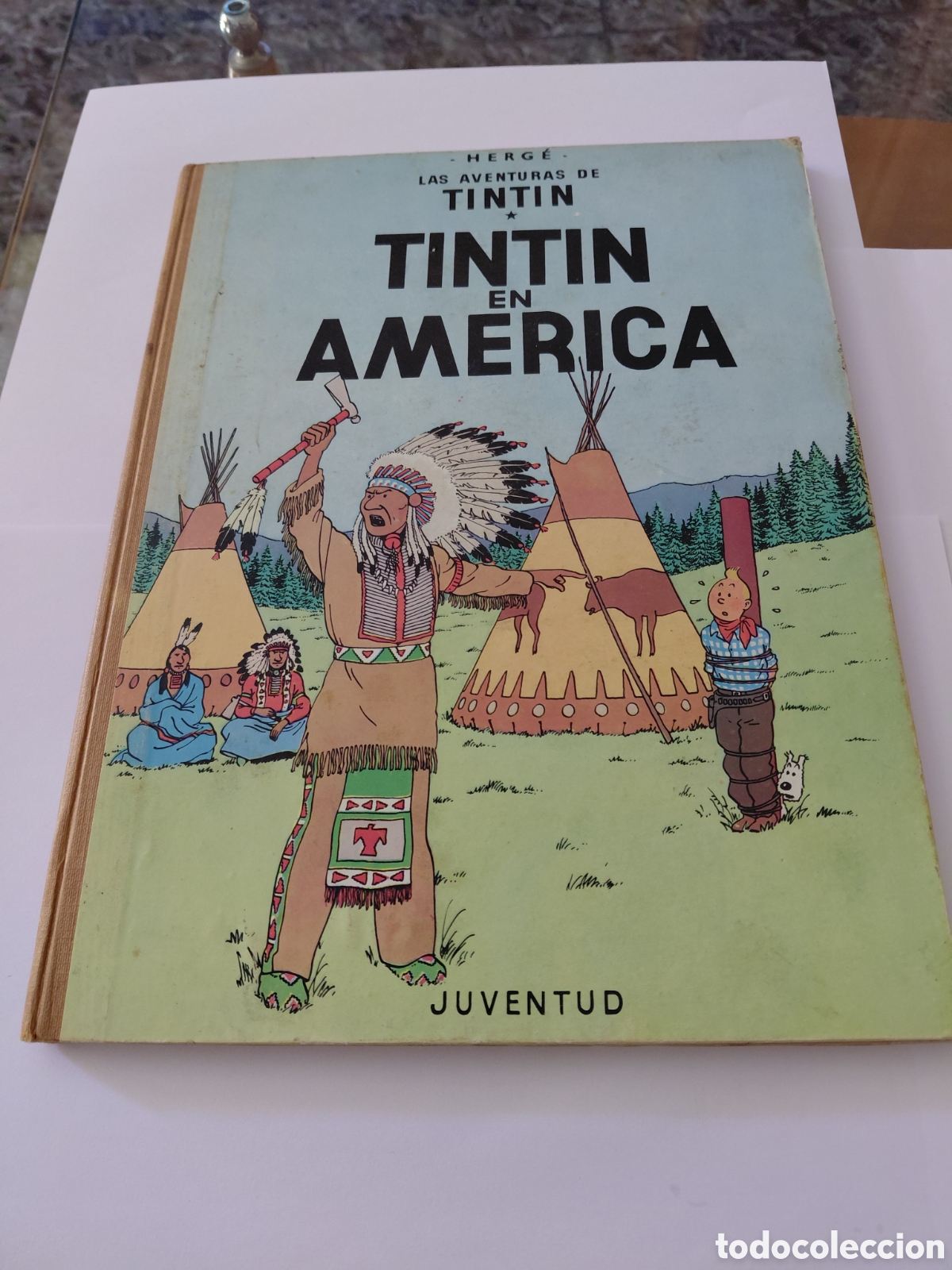 C&oacute;mics: Comic las aventuras de tintin Tintin en america