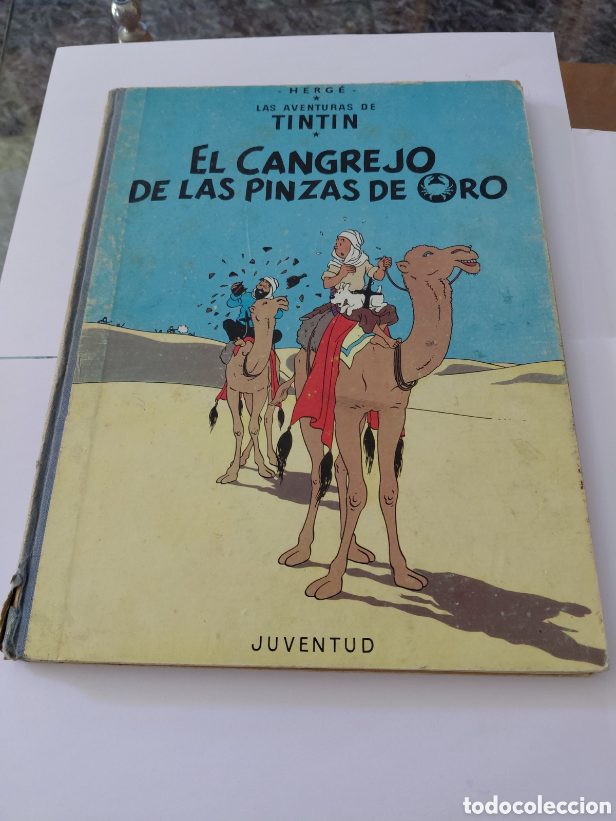 C&oacute;mics: Comic las aventurad de tintin el cangrejo de lss pinzas de oro