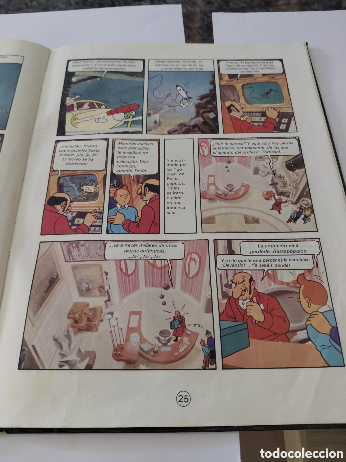 C&oacute;mics: Comic tintin y el lagode los tiburones - Foto 5