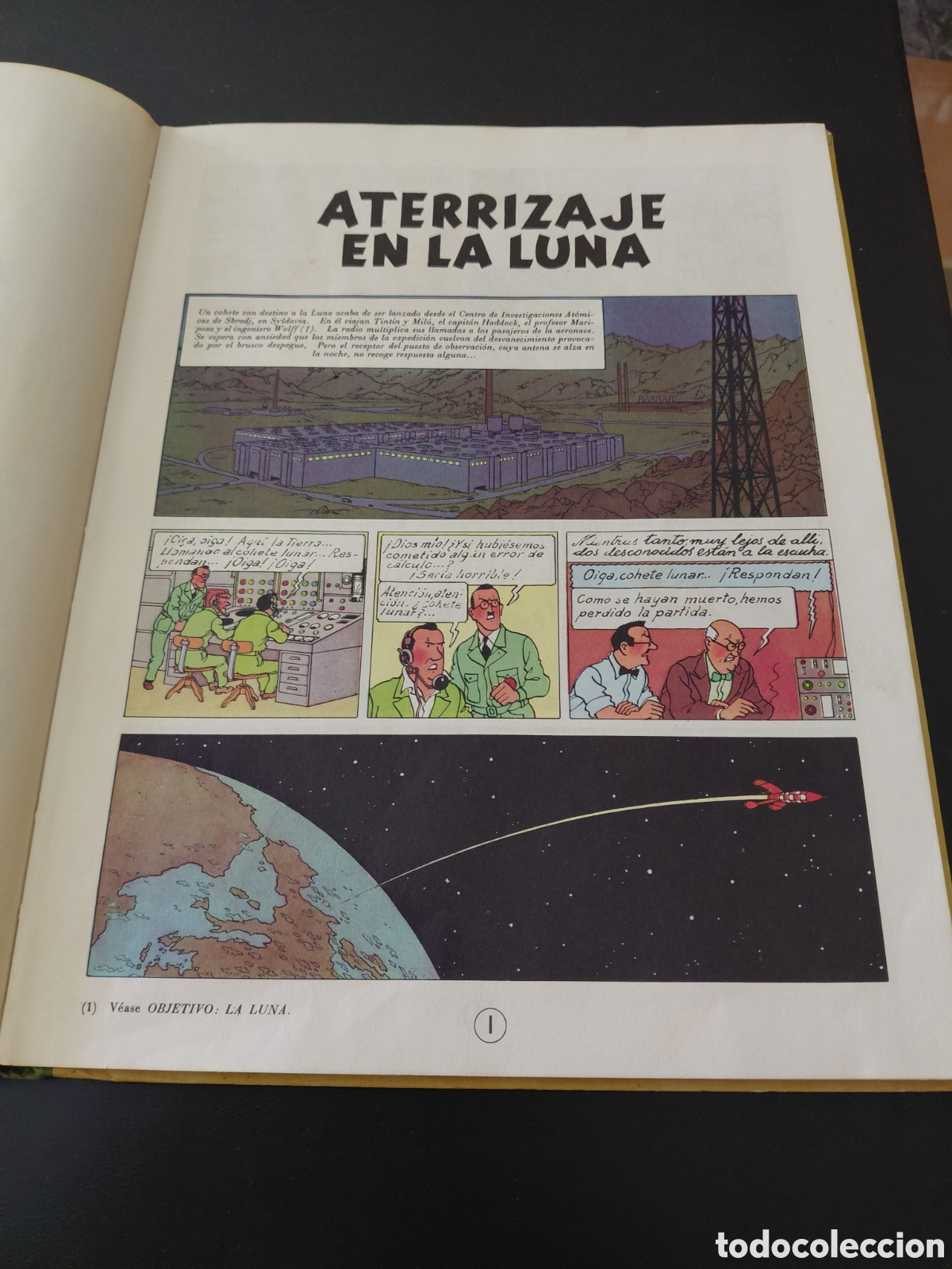 C&oacute;mics: Comic tintin aterrizaje en la luna - Foto 5