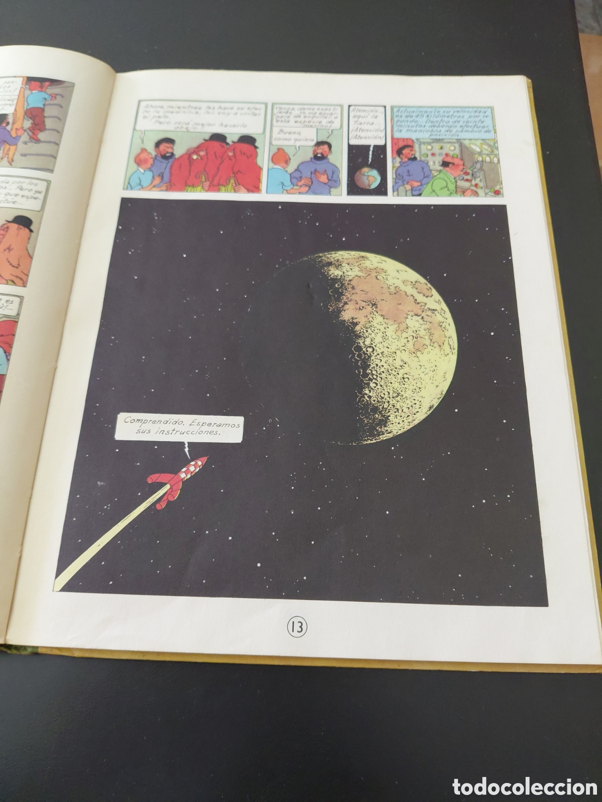 C&oacute;mics: Comic tintin aterrizaje en la luna - Foto 6
