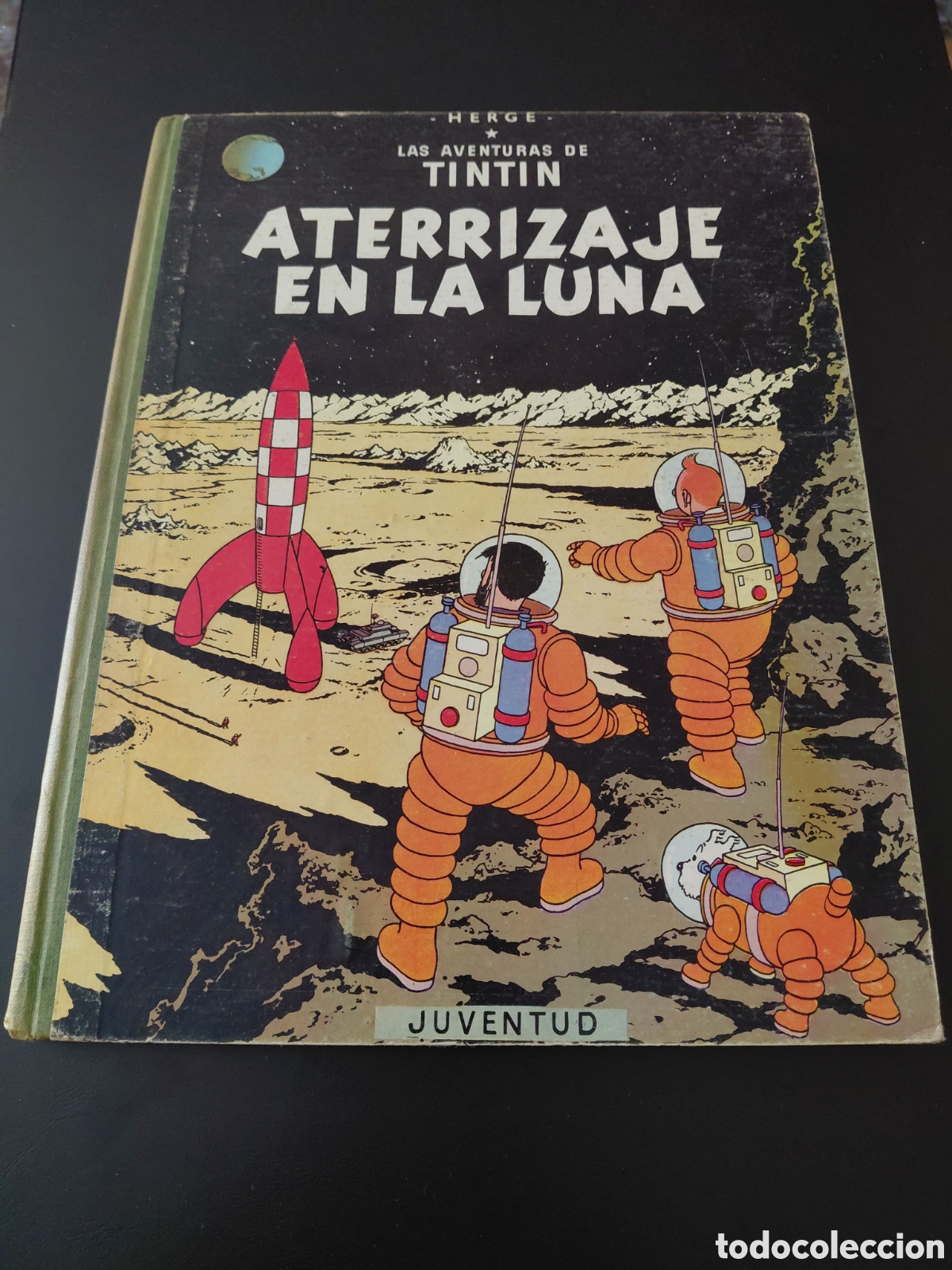 C&oacute;mics: Comic tintin aterrizaje en la luna