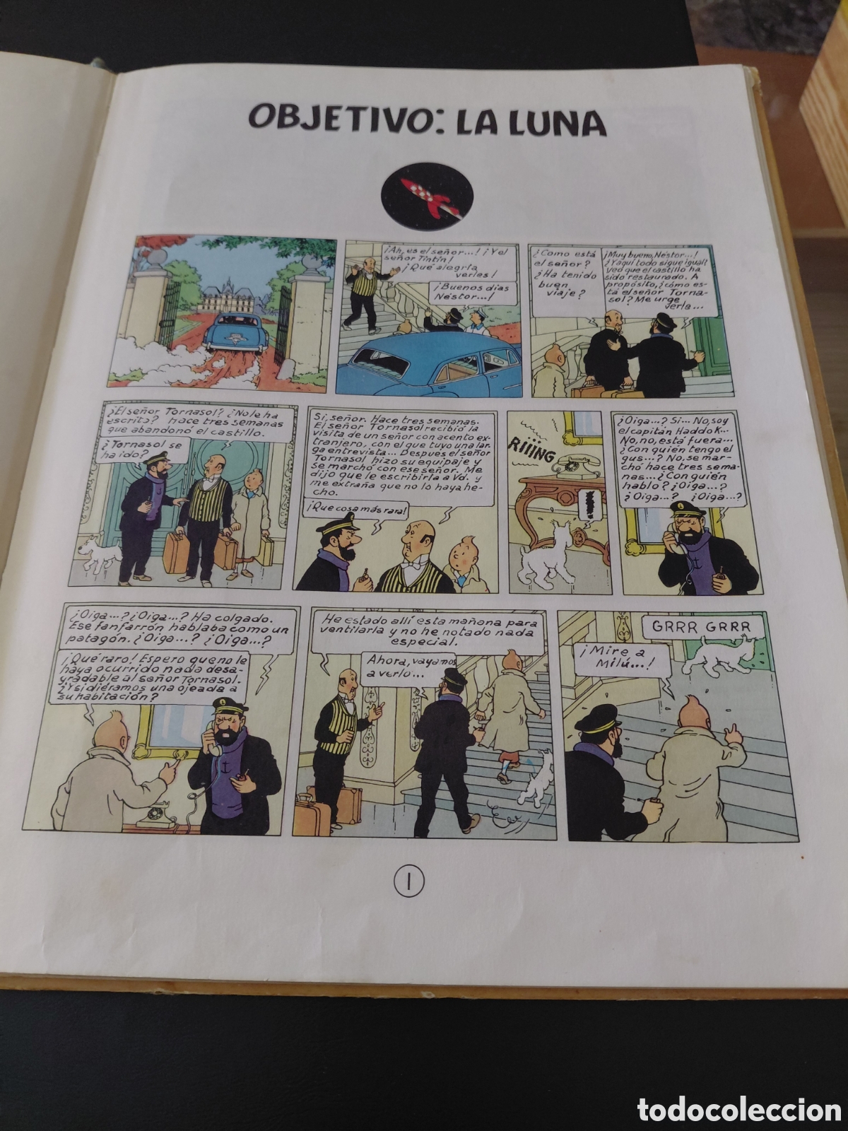 C&oacute;mics: Comic tintin objetivo la luna - Foto 5