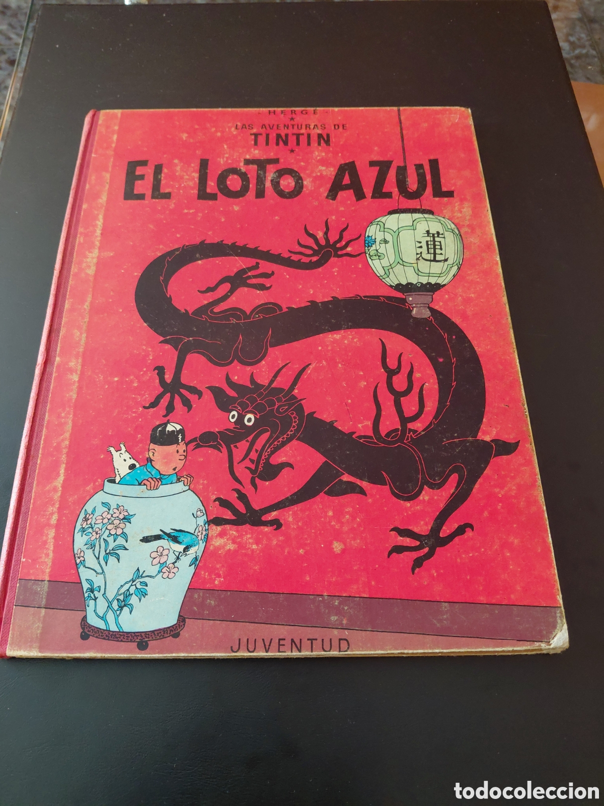 C&oacute;mics: Comic tintin el loto azul