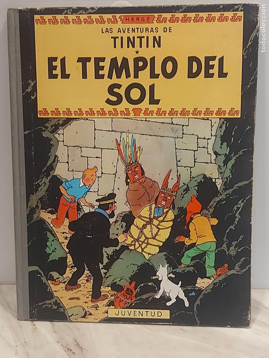 C&oacute;mics: TINT&Iacute;N | EL TEMPLO DEL SOL | 2&ordf; EDICI&Oacute;N 1961 | HERG&Eacute; | JUVENTUD | LOMO DE TELA