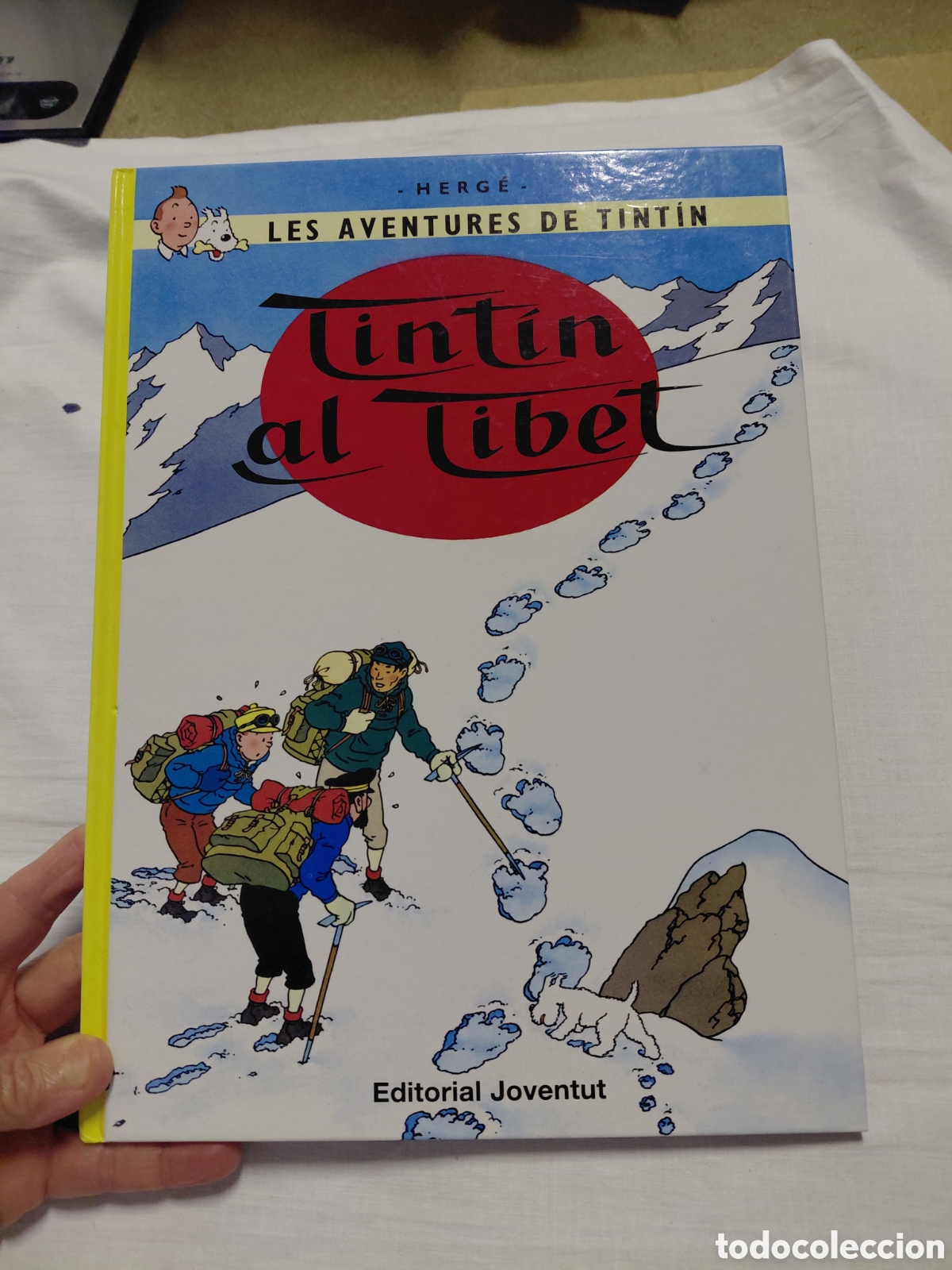 C&oacute;mics: TINTIN AL TIBET.EDICION EN CATALAN.EDITORIAL JUVENTUD 2015