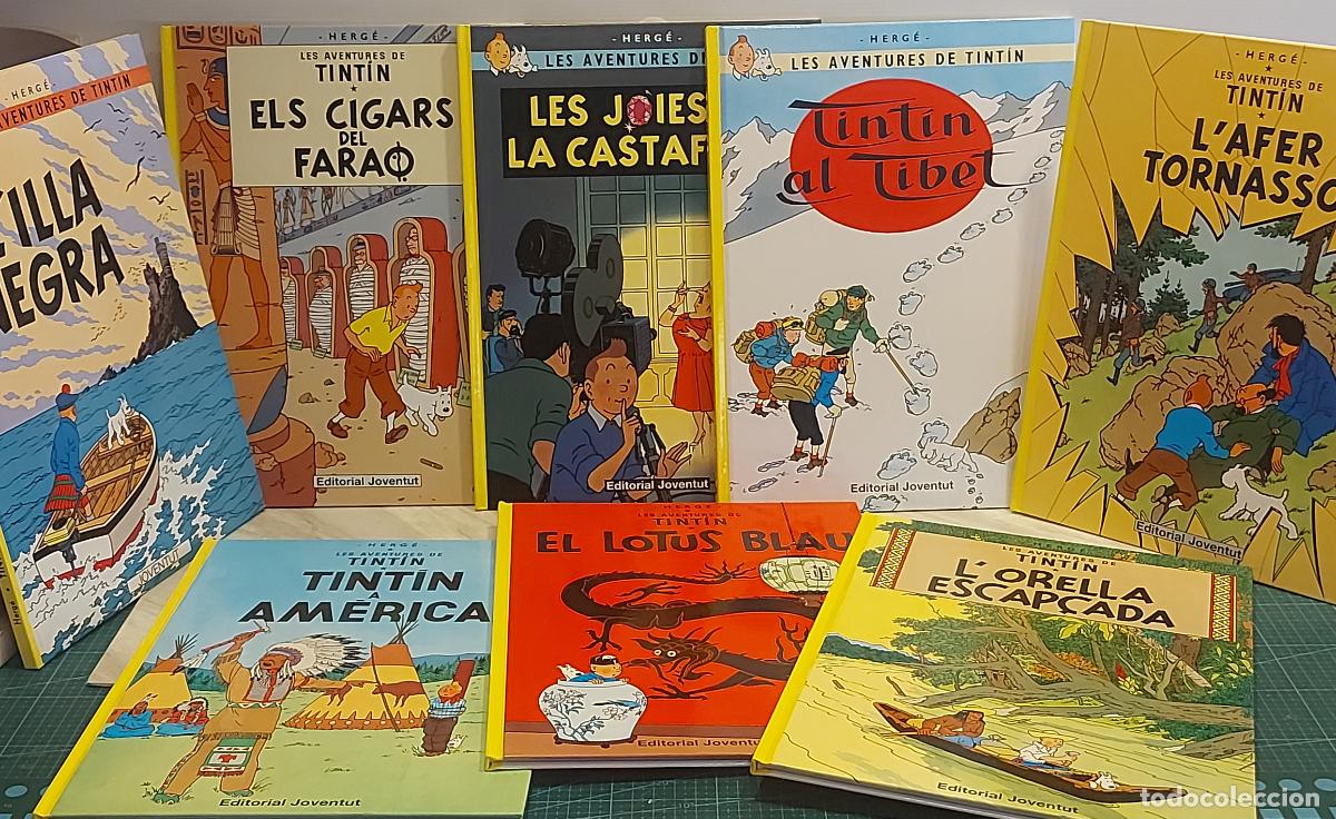 C&oacute;mics: TINT&Iacute;N | LOTE 8 &Aacute;LBUMES EN CATAL&Aacute;N | HERG&Eacute; | EDITORIAL JOVENTUT | ESTADO DE LUJO