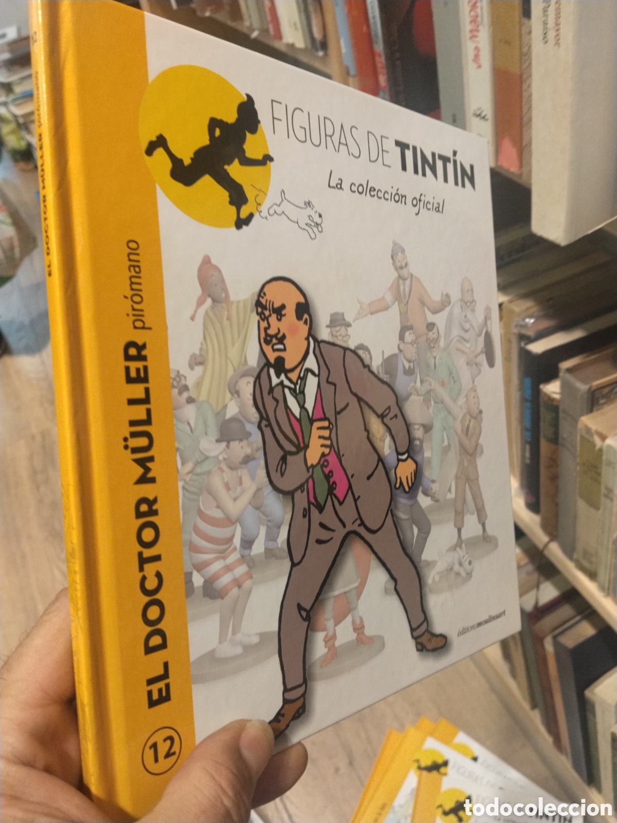 C&oacute;mics: Figuras de Tint&iacute;n. N. 12. El doctor M&uuml;ller piromano
