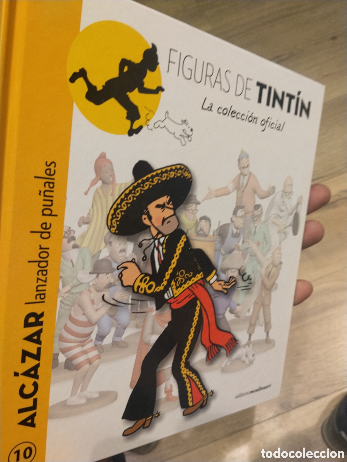 Comics: Figuras de Tint&iacute;n. N. 10. Alc&aacute;zar lanzador de pu&ntilde;ales
