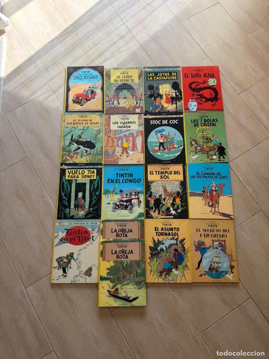 C&oacute;mics: Lote 17 c&oacute;mics Tintin - Foto 1