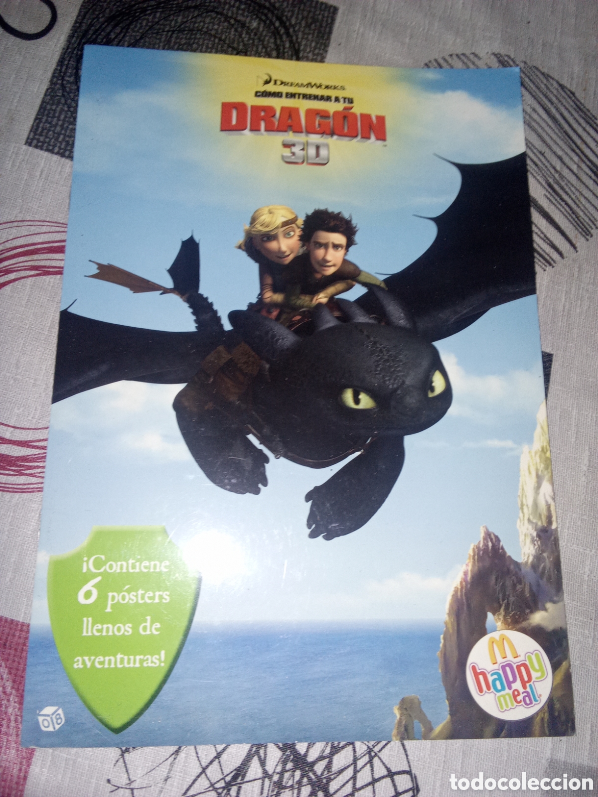 C&oacute;mics: C&Oacute;MO ENTRENAR A TU DRAG&Oacute;N 3D MACDONALDS