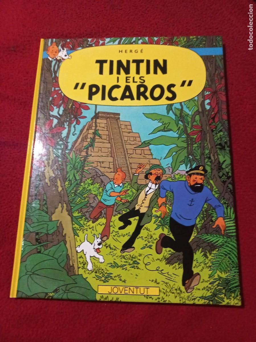 C&oacute;mics: TINTIN - TINTIN I ELS PICAROS - HERGE - CARTONE - EN CATALAN