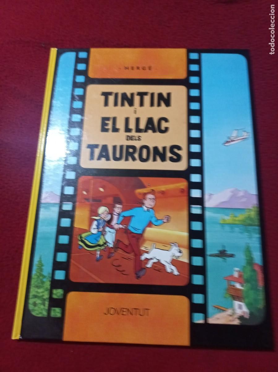C&oacute;mics: TINTIN - TINTIN I EL LLAC DELS TAURONS - HERGE - CARTONE - EN CATALAN