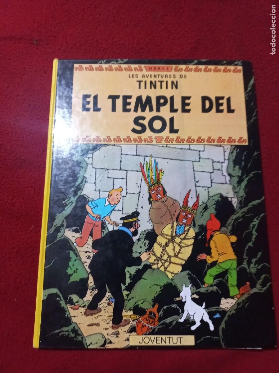 C&oacute;mics: TINTIN - EL TEMPLE DEL SOL - HERGE - CARTONE - EN CATALAN
