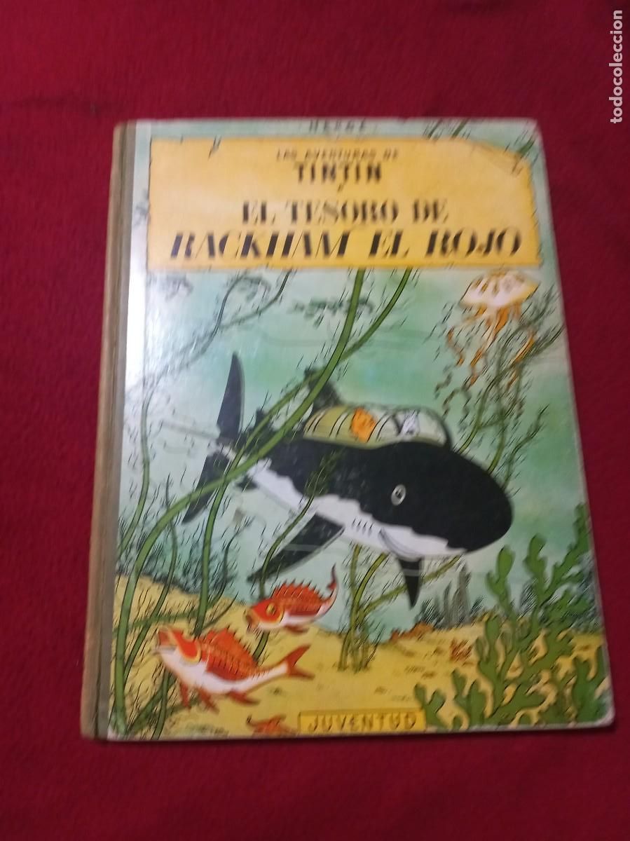 C&oacute;mics: TINTIN - EL TESORO DE RACKHAM EL ROJO - 3&ordf; EDICION - HERGE - CARTONE LOMO DE TELA