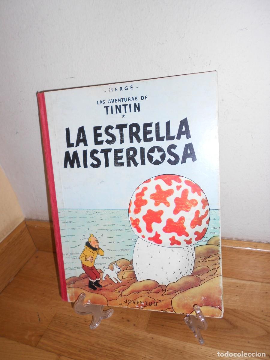 C&oacute;mics: las Aventuras de TINTIN : la ESTRELLA MISTERIOSA - HERGE - 5&ordf; EDICION 1970 - JUVENTUD - COMIC