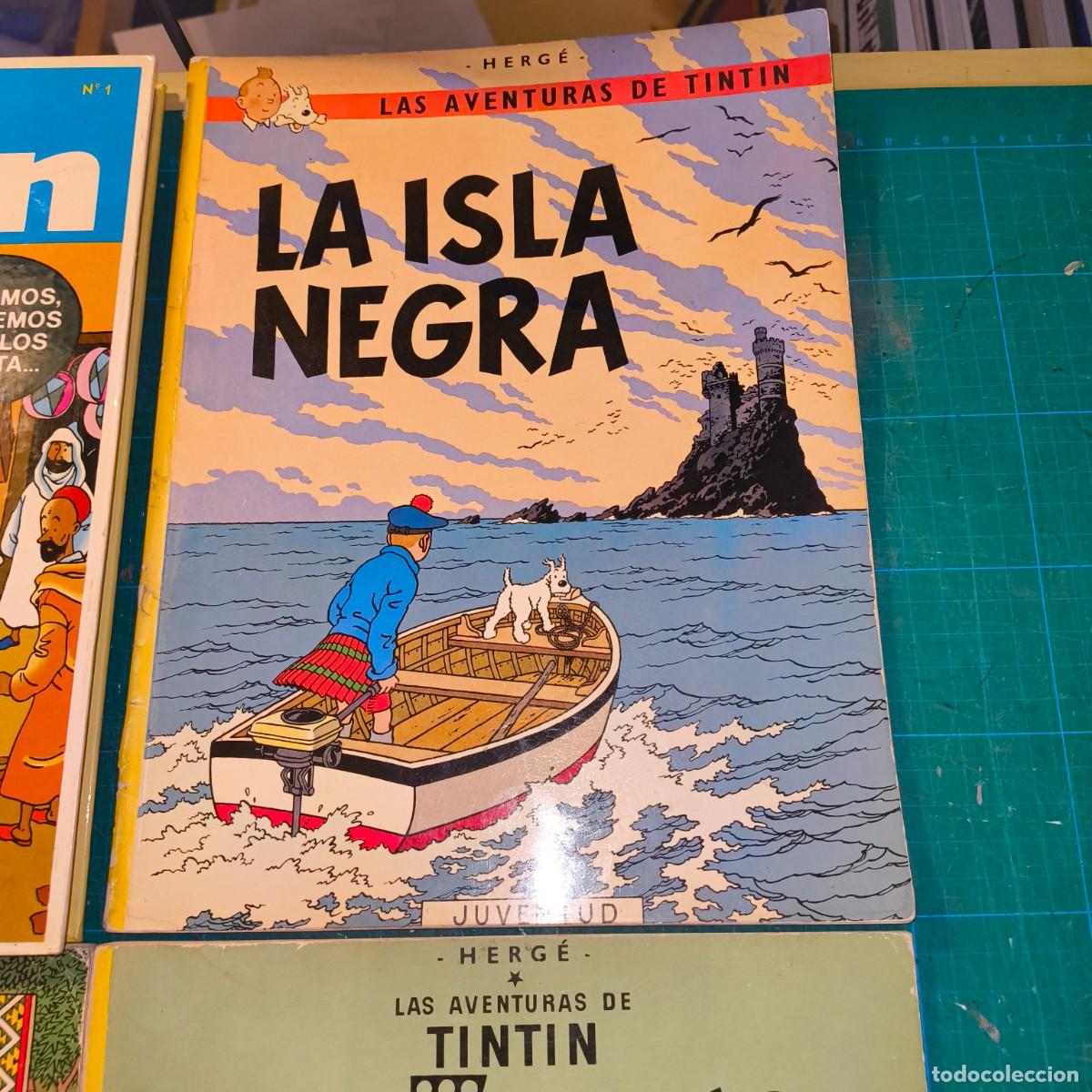 C&oacute;mics: Lote Tint&iacute;n Herg&eacute; 4 c&oacute;mics cl&aacute;sicos - Foto 4