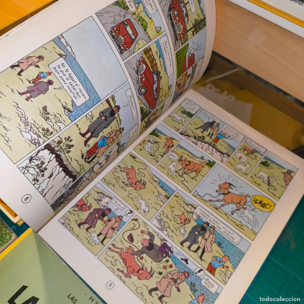 C&oacute;mics: Lote Tint&iacute;n Herg&eacute; 4 c&oacute;mics cl&aacute;sicos - Foto 9