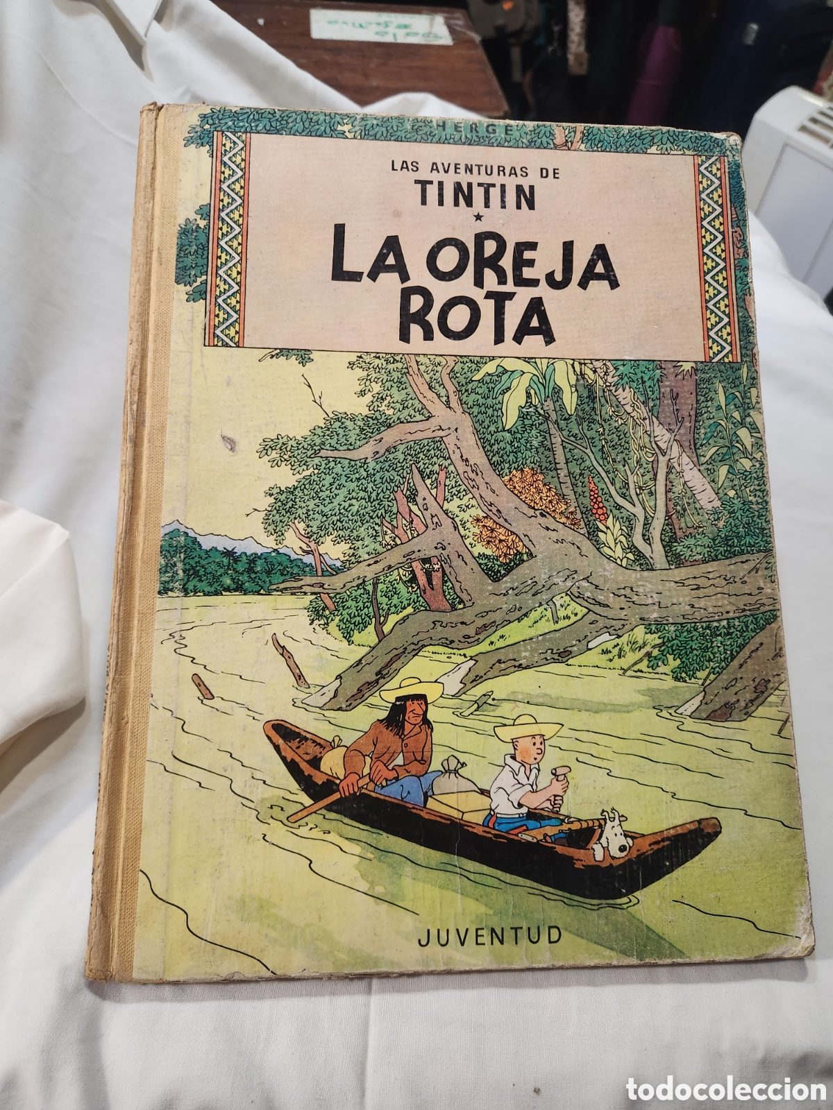 C&oacute;mics: LA OREJA ROTA TINTIN. A&Ntilde;O 1965. HERG&Eacute;. JUVENTUD