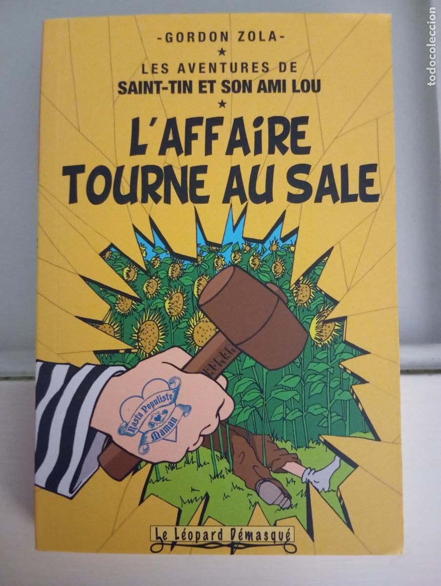 C&oacute;mics: Les aventures de Saint-Tin Pastiche Tintin El asunto Tornasol