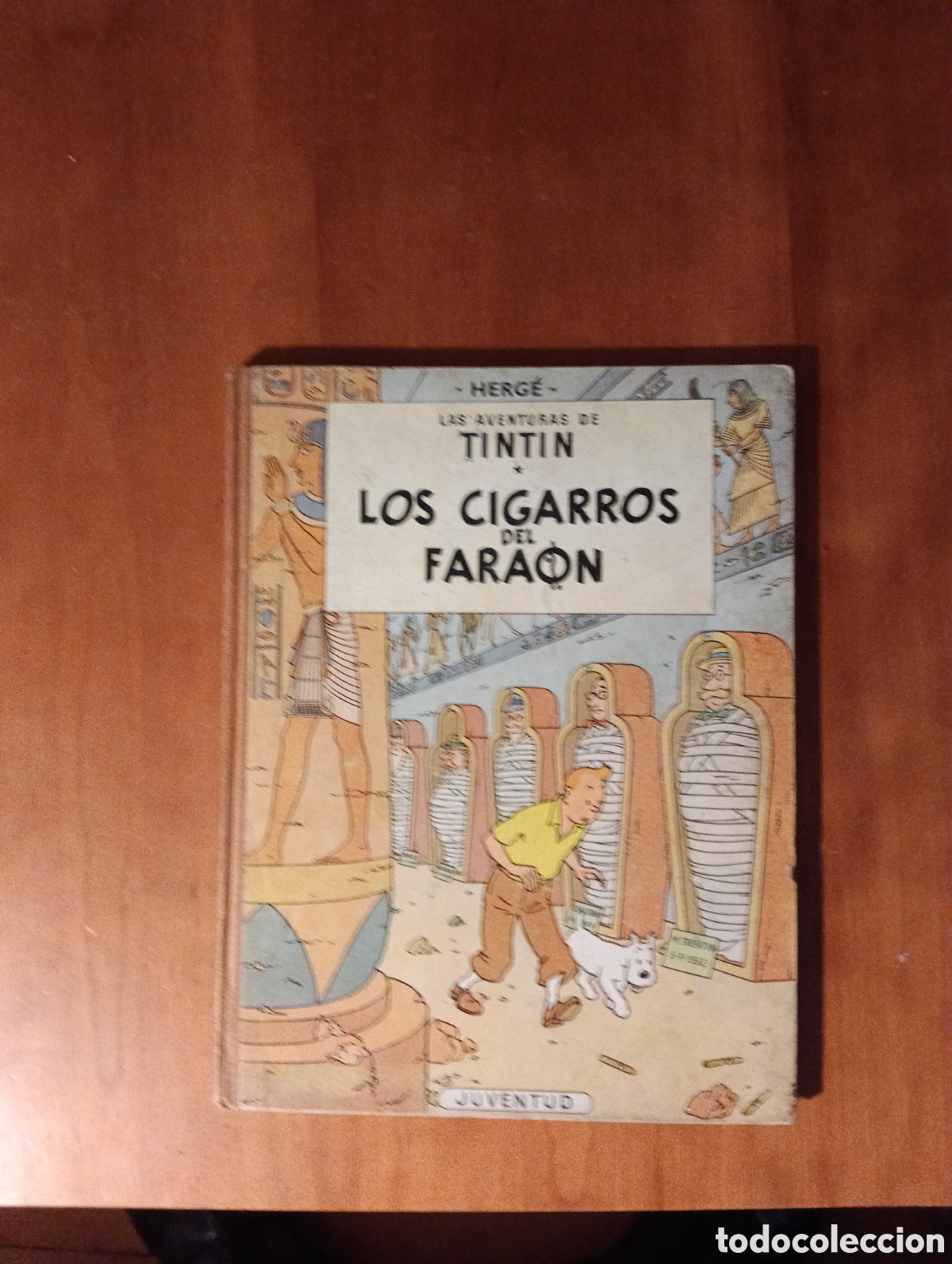 C&oacute;mics: Tint&iacute;n. Los cigarrillos del faraon