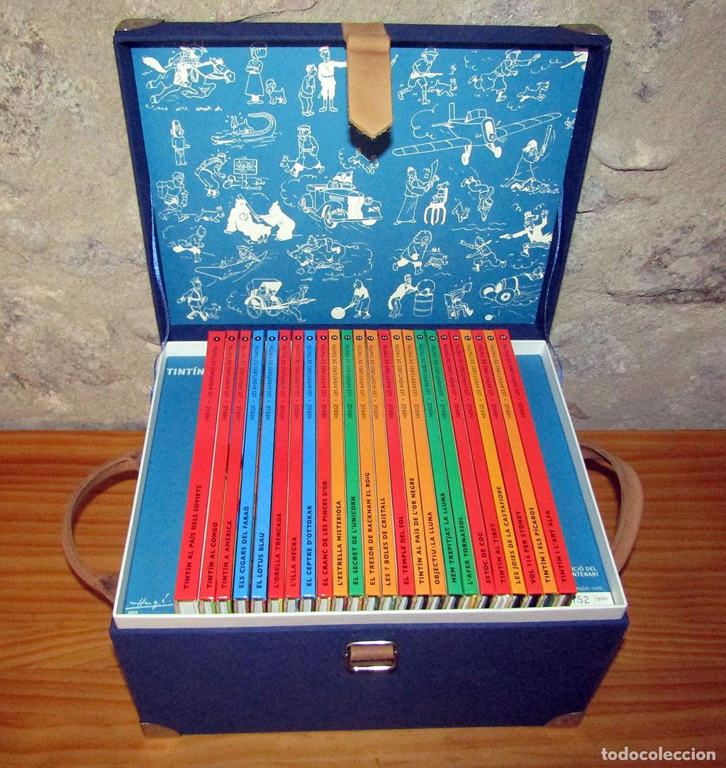 C&oacute;mics: COFRE TINTIN EDICIO DEL CENTENARI - EN CATAL&Agrave; - 752 de 900 - NOU, SENSE US