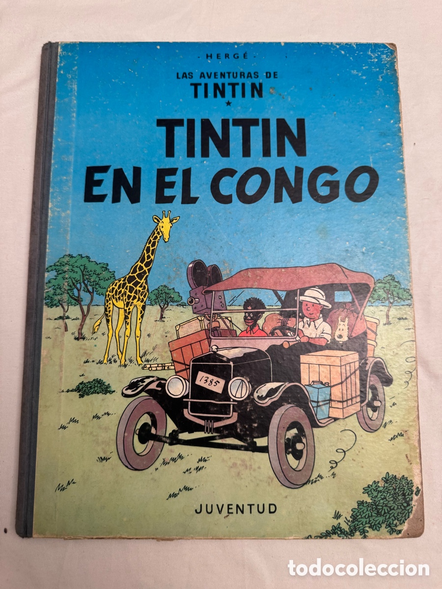 C&oacute;mics: TINT&Iacute;N EN EL CONGO - 1&ordf; EDICI&Oacute;N ABSOLUTA DICIEMBRE 1968 -