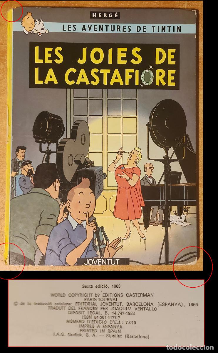 C&oacute;mics: LES JOIES DE LA CASTAFIORE - sexta EDICI&Oacute; - 1983 . en catala