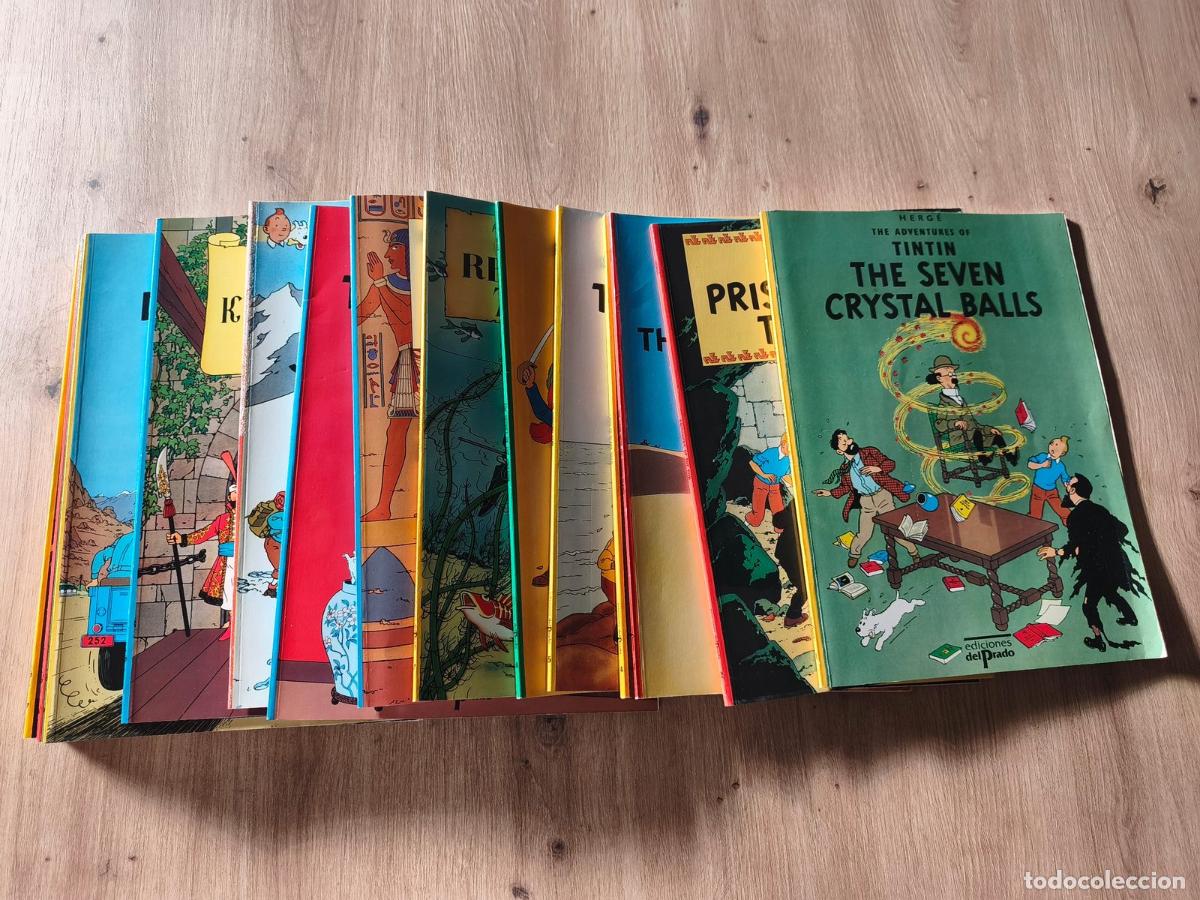 C&oacute;mics: The adventures of Tintin ediciones del prado