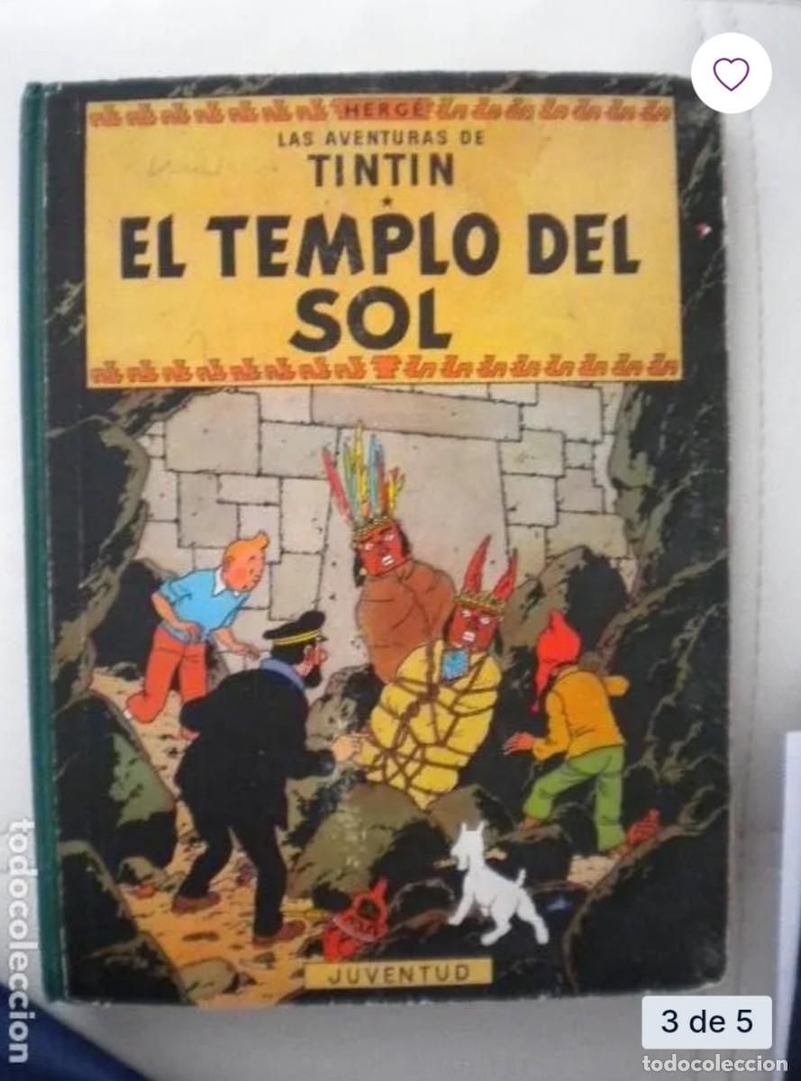C&oacute;mics: Tint&iacute;n aventuras. El templo del Sol.