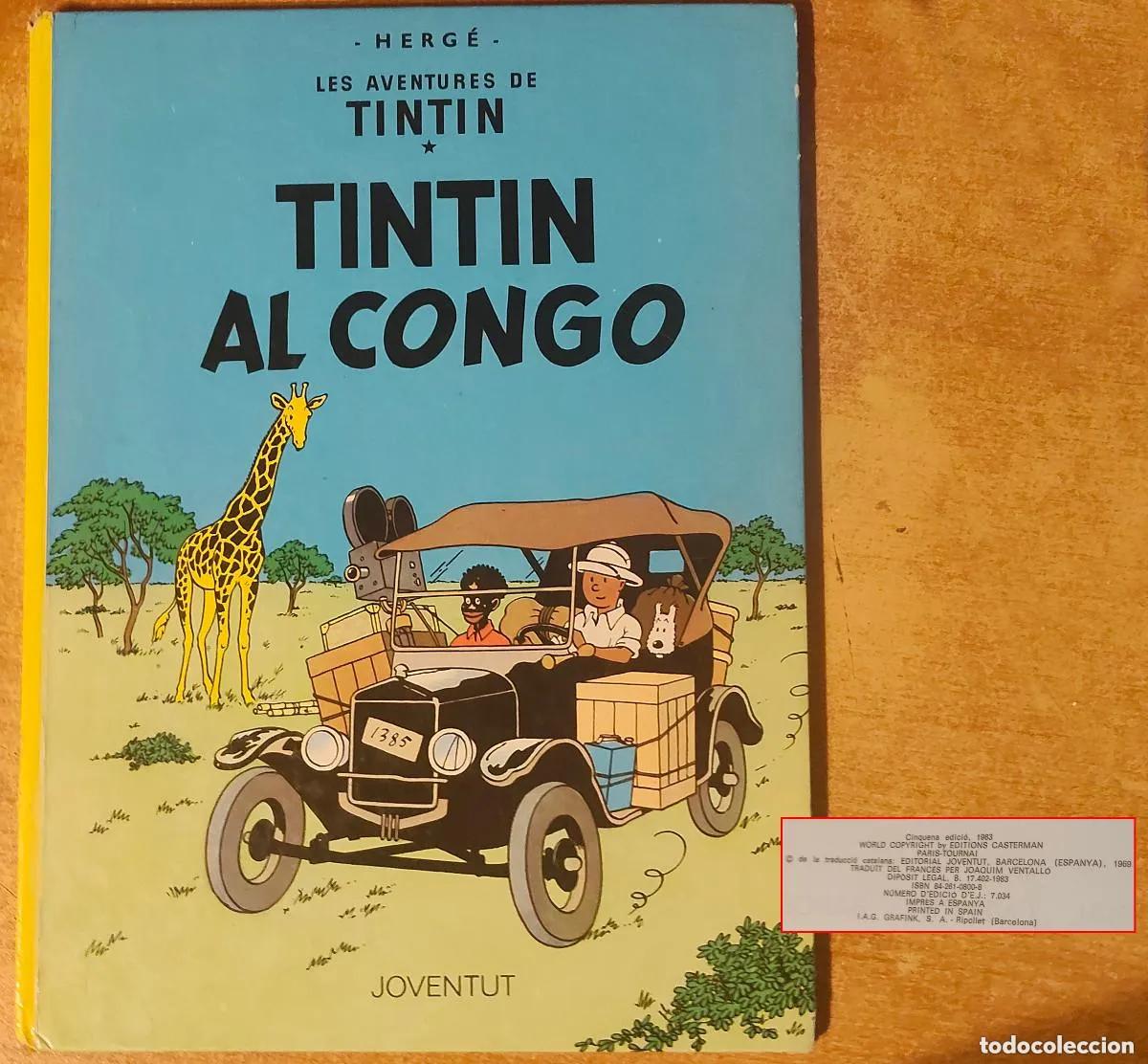 Comics: TINTIN AL CONGO CATALAN - 5 EDICION 1983 - muy buen estado