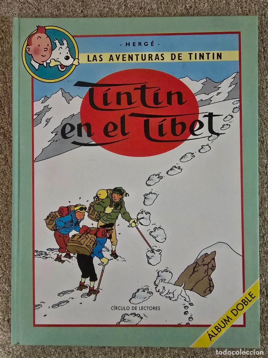 C&oacute;mics: Tintin Album Doble Tintin en el Tibet-Las Joyas de la Castafiore.Circulo de Lectores