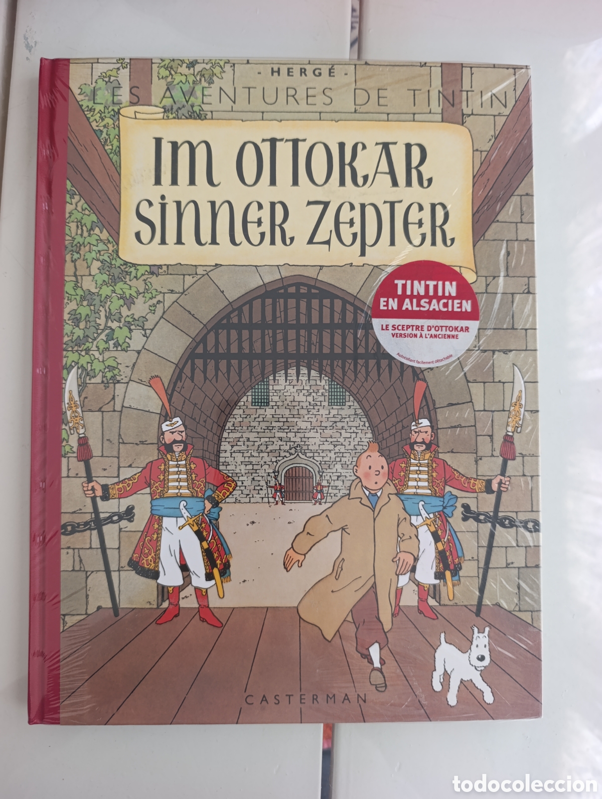 C&oacute;mics: TINTIN IDIOMAS - ALSACIANO - EL CETRO DE OTTOKAR - LE SCEPTRE D'OTTOKAR - VERSION FACSIMIL - HERGE