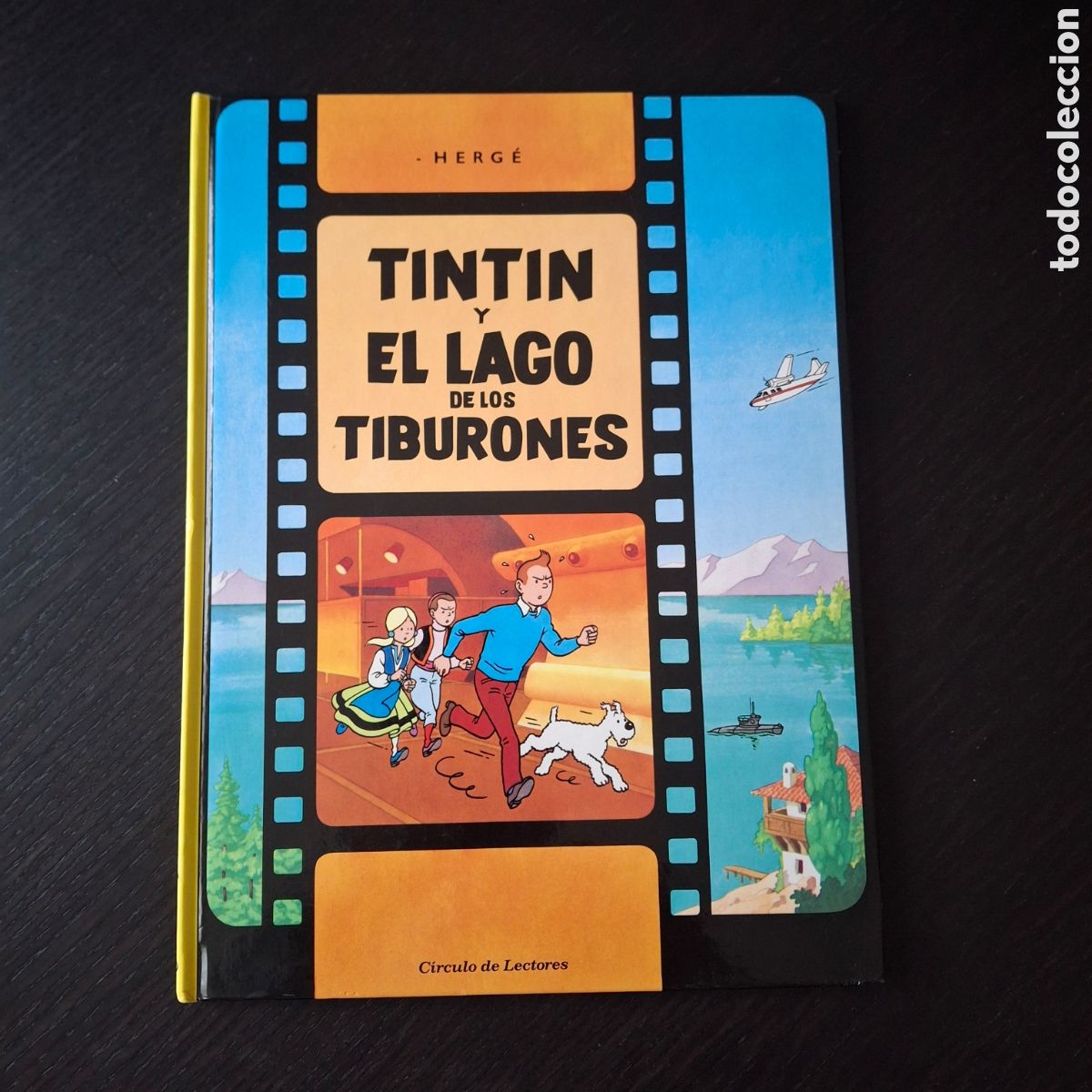 C&oacute;mics: TINTIN Y EL LAGO DE LOS TIBURONES - HERGE - EDICION CIRUCLO DE LECTORES - A&Ntilde;O 2011 - COMIC JUVENTUD