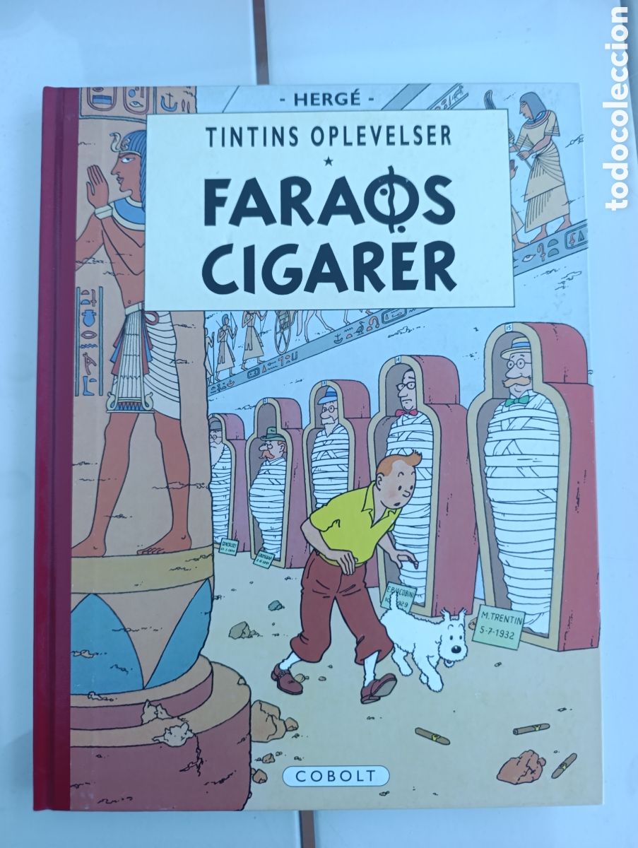 C&oacute;mics: TINTIN IDIOMAS - DANES - LOS CIGARROS DEL FARA&Oacute;N / FARAOS CIGARER - FACSIMIL