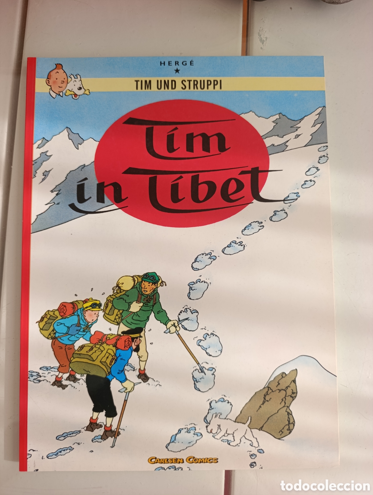 Comics : TINTIN IDIOMAS - ALEMAN - TINTIN EN EL TIBET - IN TIBET - HERGE