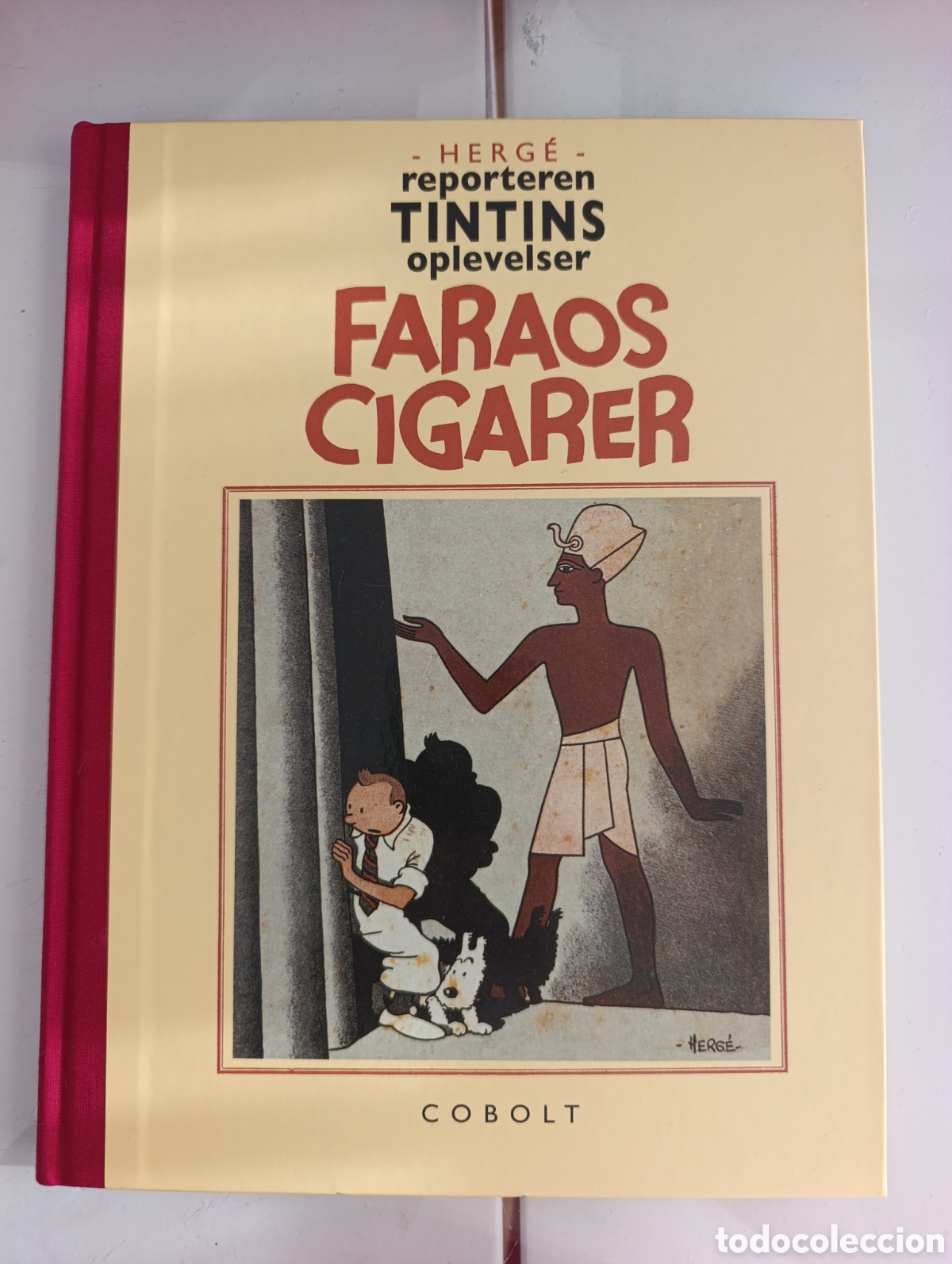 C&oacute;mics: TINTIN IDIOMAS - DANES - LOS CIGARROS DEL FARAON - FARAOS CIGARER - VERSI&Oacute;N FACSIMIL