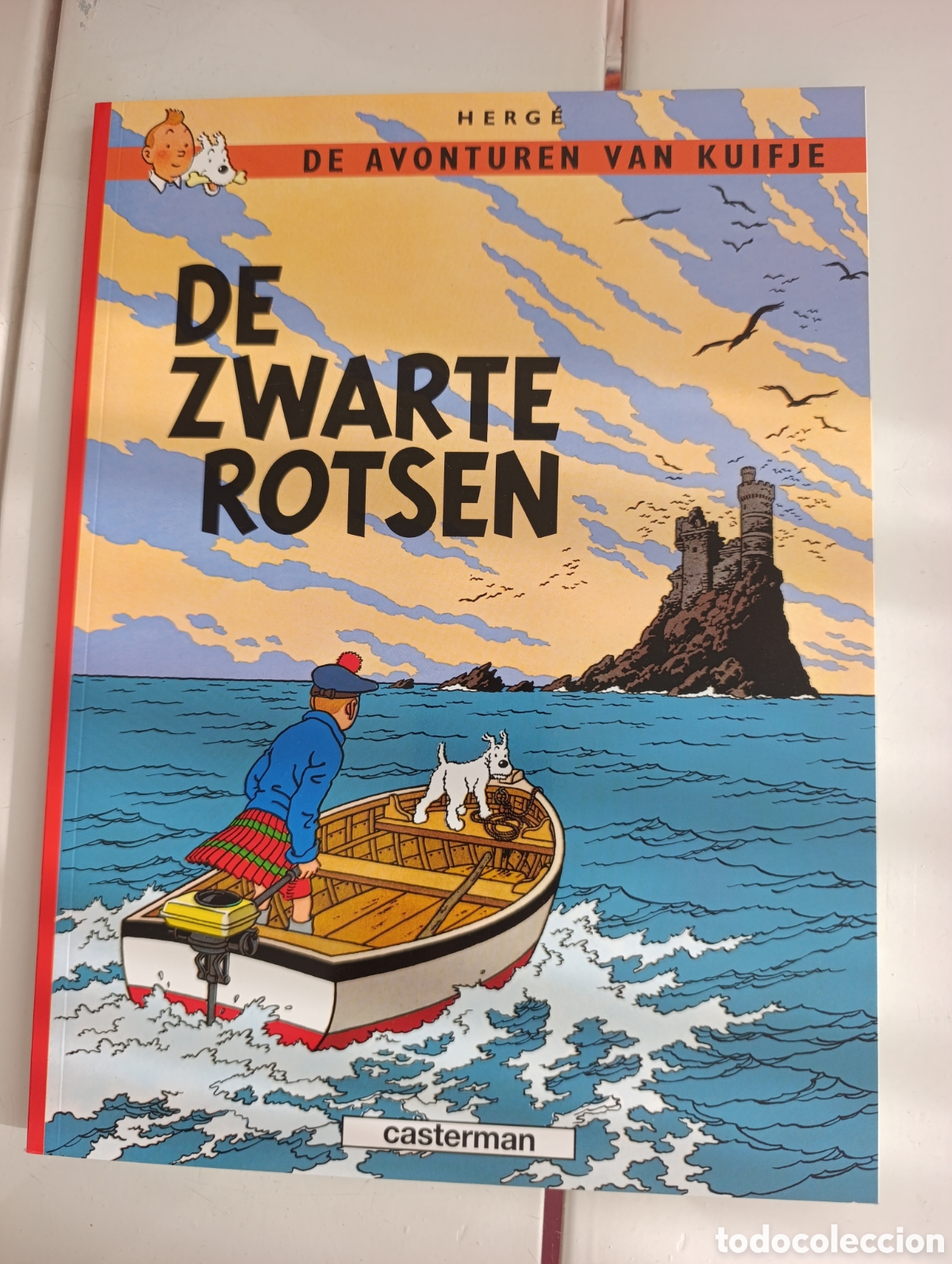 Tintin Idiomas - Holandés - La Isla Negra - De Zwarte Rotsen - Herge