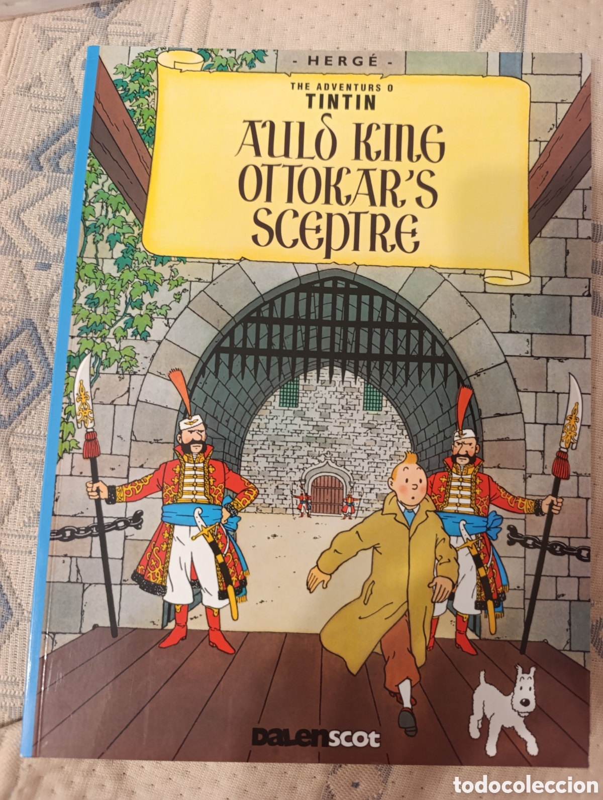 C&oacute;mics: TINTIN IDIOMAS - ESCOC&Eacute;S - EL CENTRO DE OTTOKAR / AULD KING OTTOKARS SCEPTRE