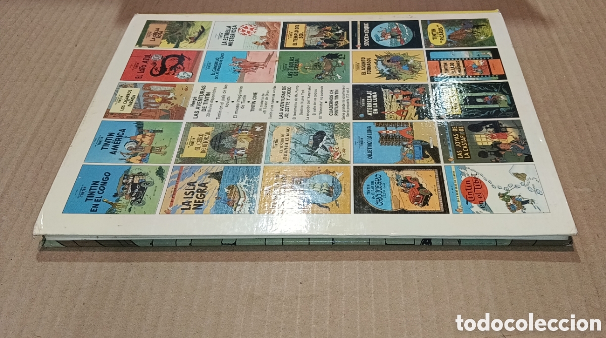 C&oacute;mics: LOTE 4 COMIC TINTIN 2 DE PASTA DURA - Foto 6