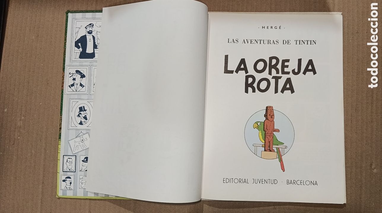 C&oacute;mics: LOTE 4 COMIC TINTIN 2 DE PASTA DURA - Foto 7