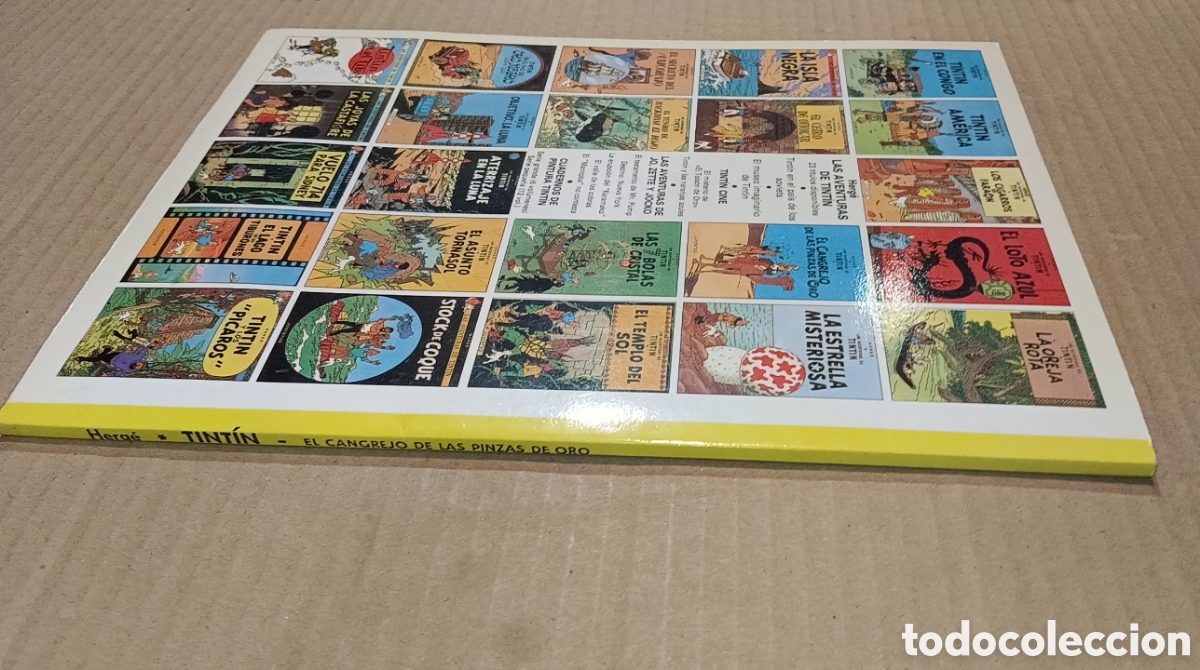 C&oacute;mics: LOTE 4 COMIC TINTIN 2 DE PASTA DURA - Foto 12
