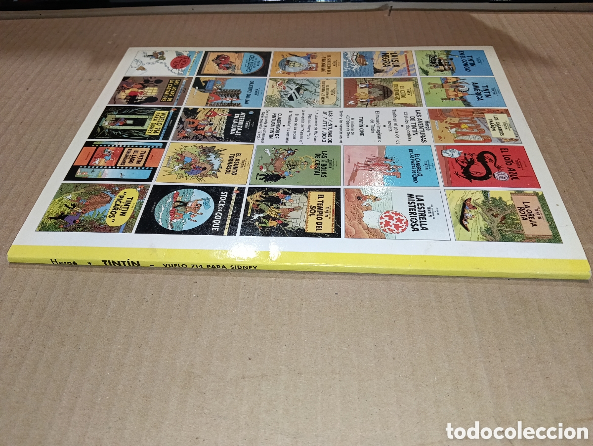 C&oacute;mics: LOTE 4 COMIC TINTIN 2 DE PASTA DURA - Foto 15