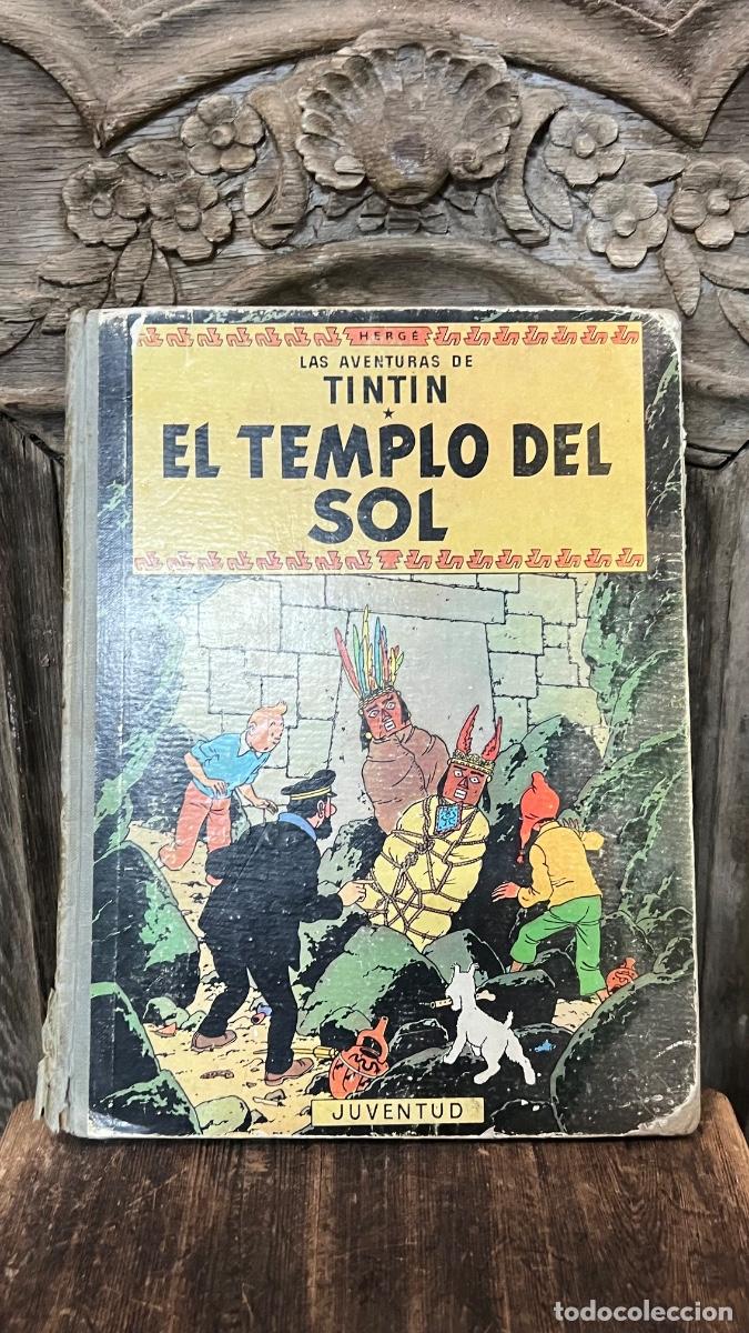 C&oacute;mics: Tint&iacute;n herg&eacute; templo del sol Juventud 2 edici&oacute;n 1961