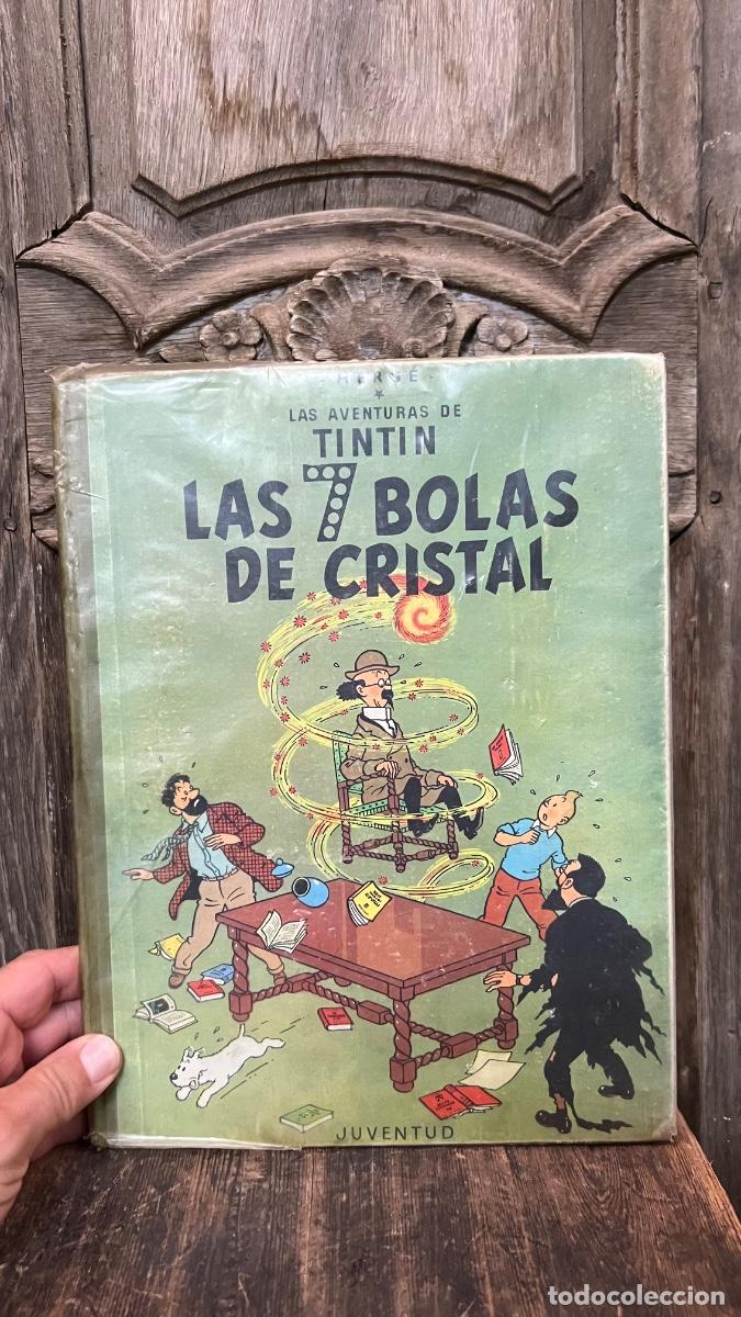 Comics: Tint&iacute;n herg&eacute; 7 bolas de cristal Juventud 2 edici&oacute;n 1967